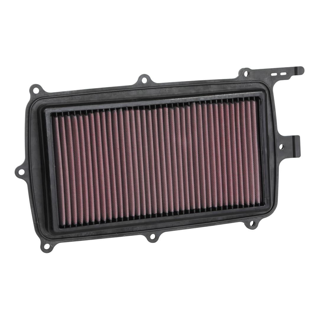 Automotive air filter element ensuring clean engine airflow