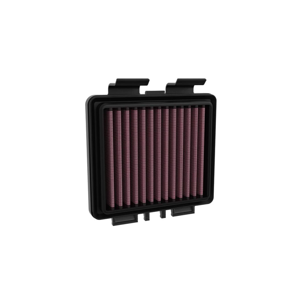 HA-3021 air filter compatible with Honda motorcycles, compact 25mm height, efficient filtration